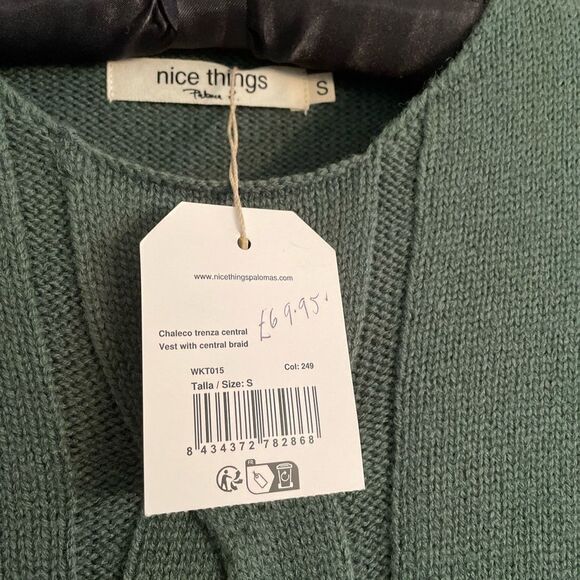 🇪🇸NWT Paloma S Braided Vest - Picture 8 of 12